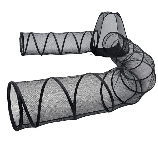 Portable Outdoor Cat Enclosure & Tunnel Playground