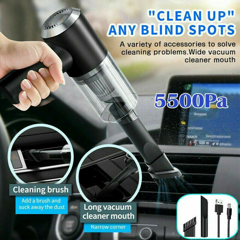 TurboClean Portable Handheld Vac
