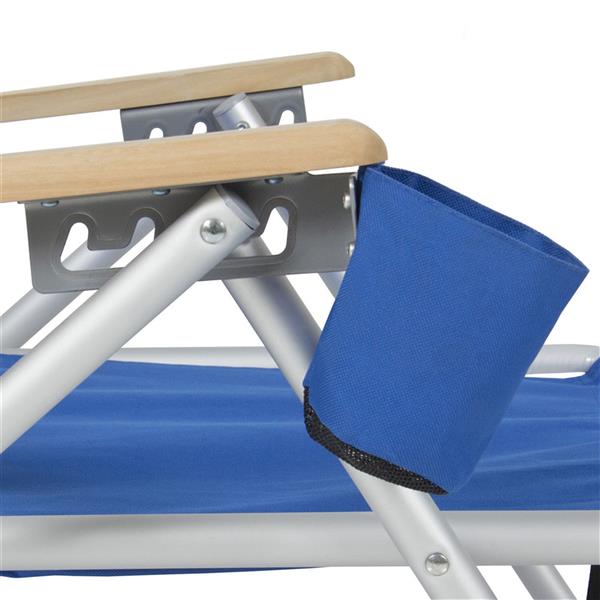 Single Beach Chair In Blue