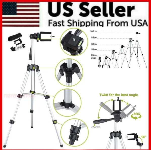 Professional Universal Camera & Phone Tripod