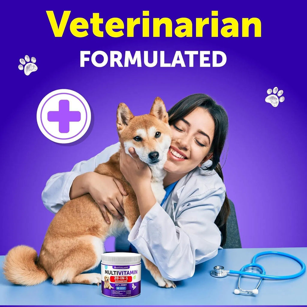 20-in-1 Dog Multivitamin Chews with Glucosamine