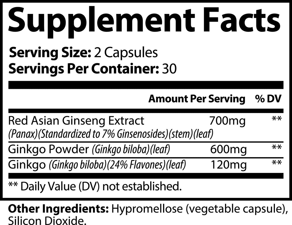 Ginkgo Biloba And Ginseng