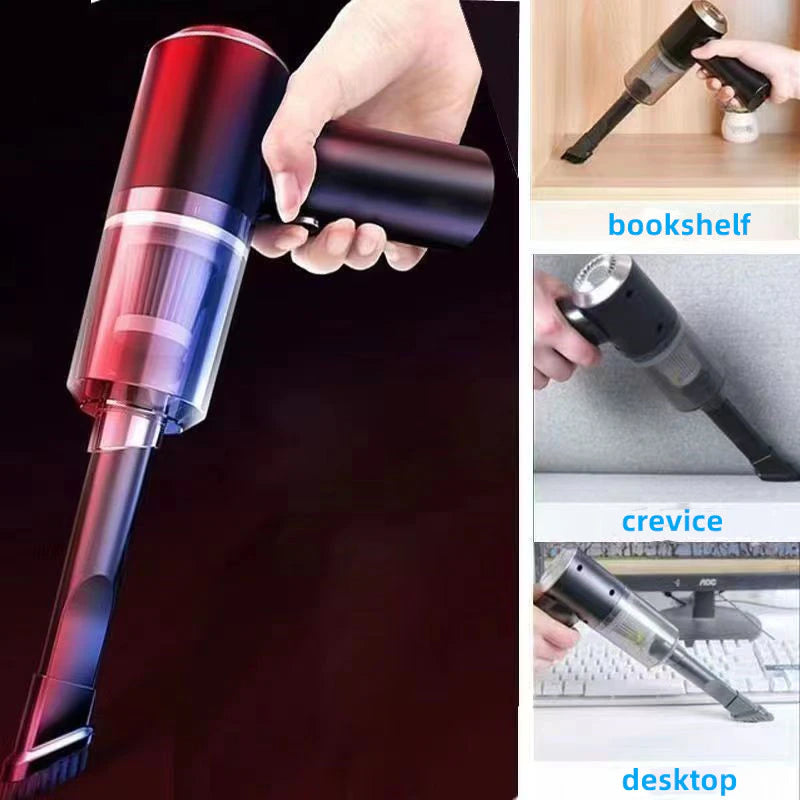 120W High-Power Cordless Car Vacuum
