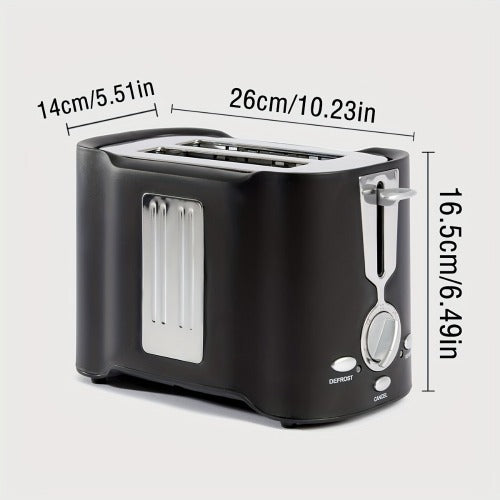 Stainless Steel 2-Slice Toaster