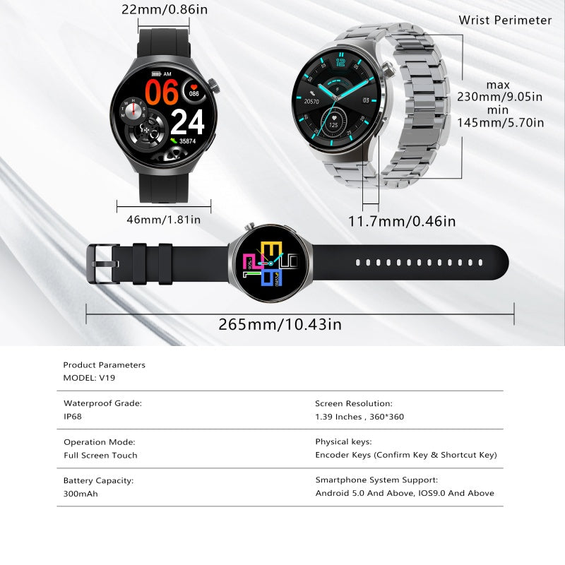 SENBONO V19 Business Smartwatch