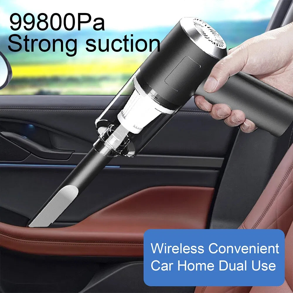 120W High-Power Cordless Car Vacuum