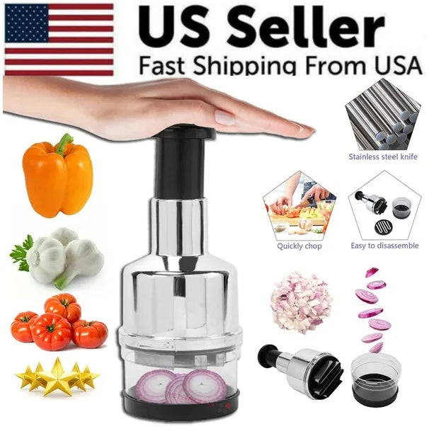 8-in-1 Multi-Purpose Vegetable Chopper & Slicer