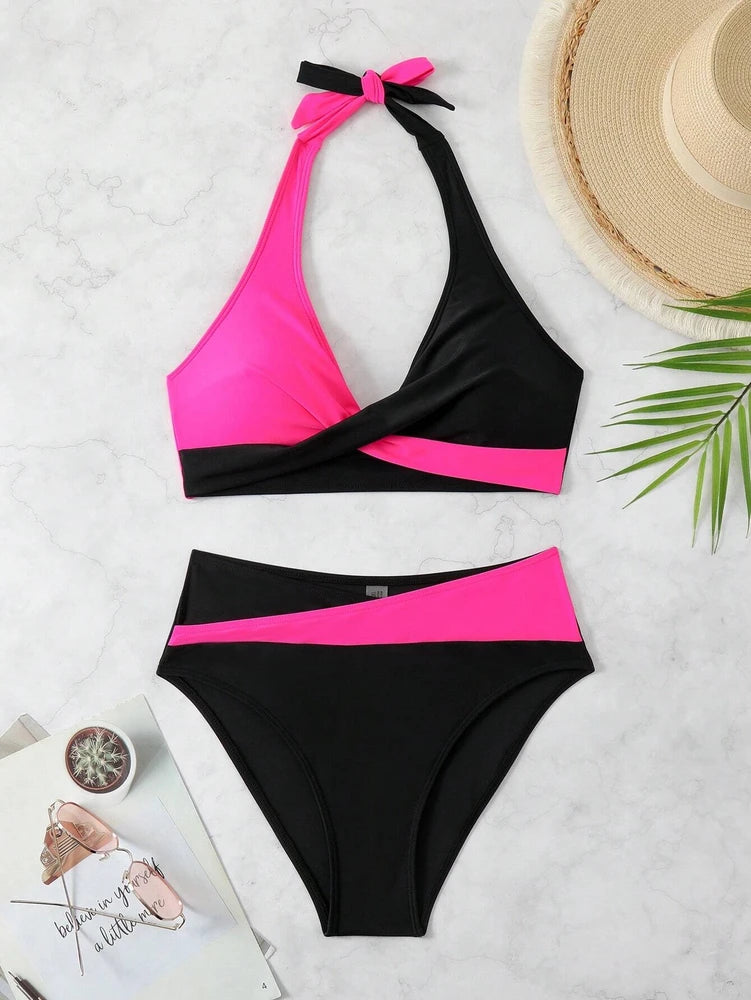 Multi-Color Fashion Bikini Set