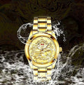 Classic Gold Diamond Quartz Watch