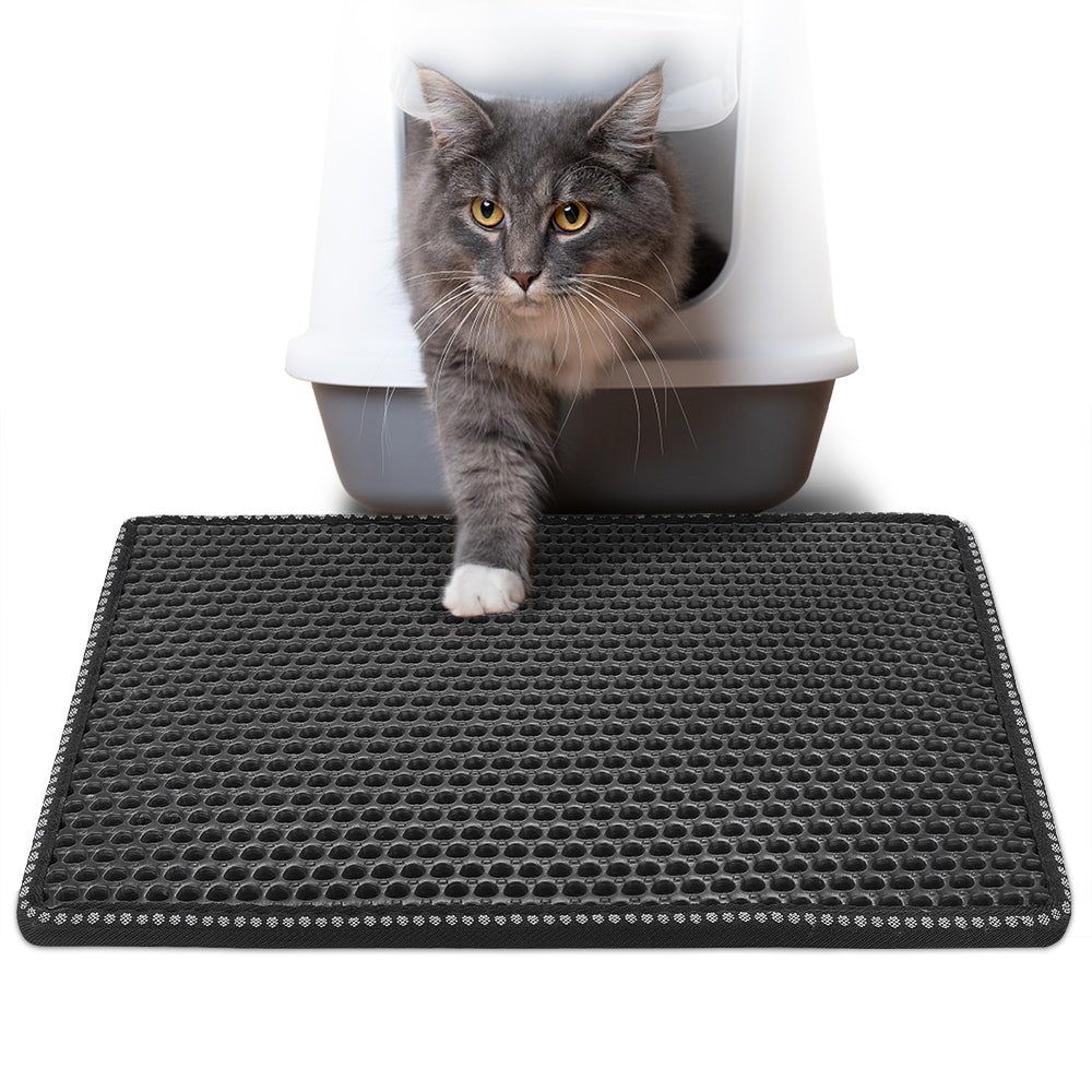 Double-Layer Cat Litter Trapper