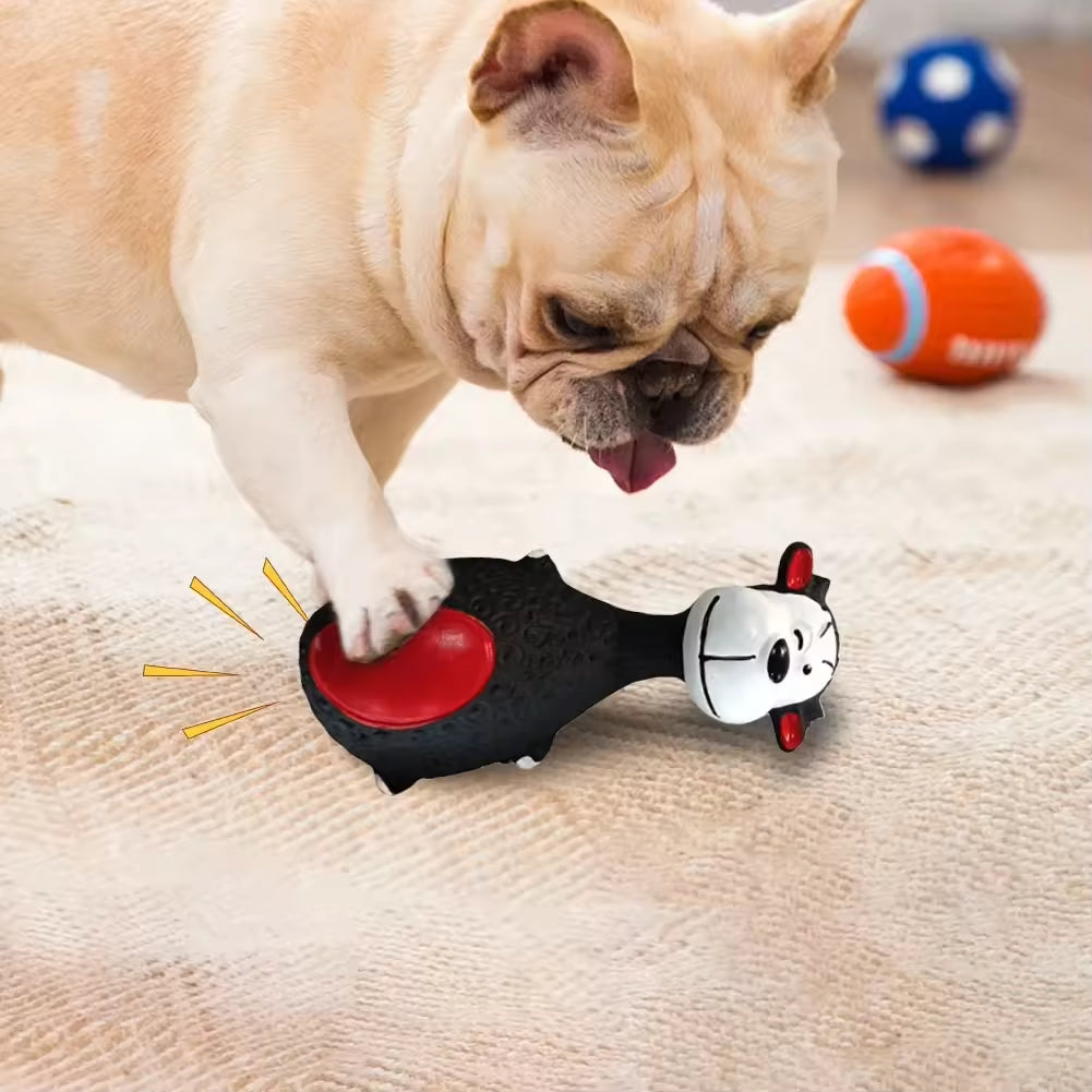Squeaky Latex Puppy Toy Set