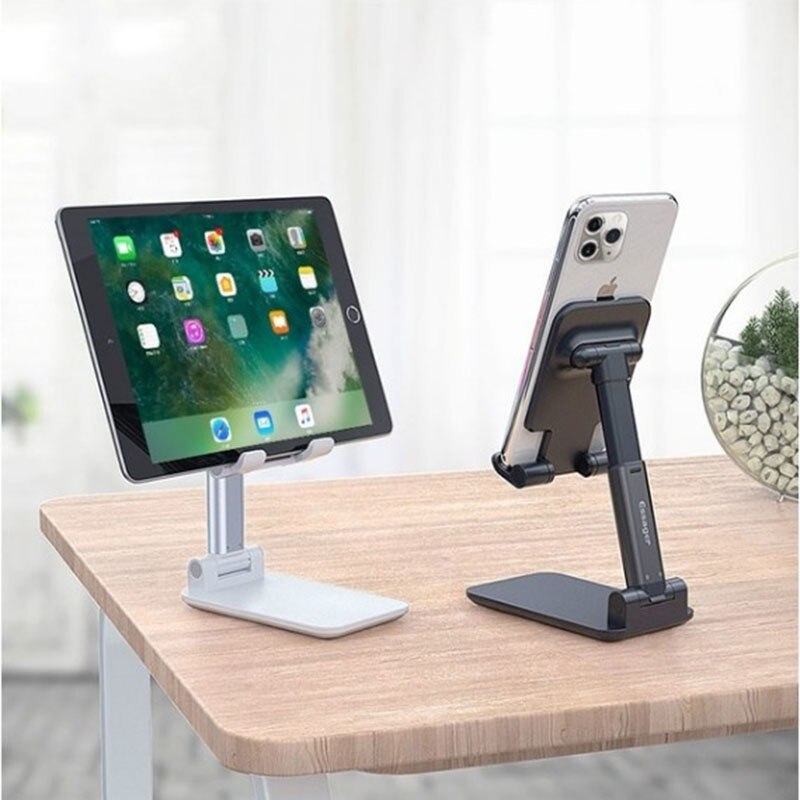 "TitanFold: Adjustable Metal Tablet & Phone Stand"