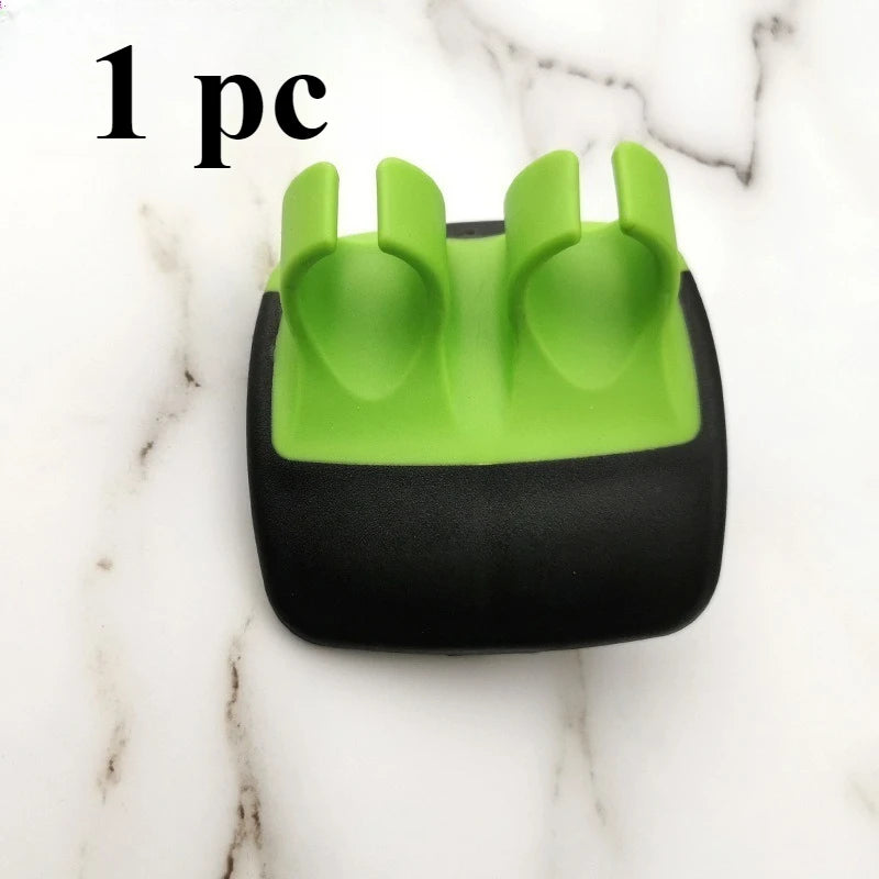 1 Easy and Convenient Black Green Peeler, Sharp Blade, Non Slip Grip