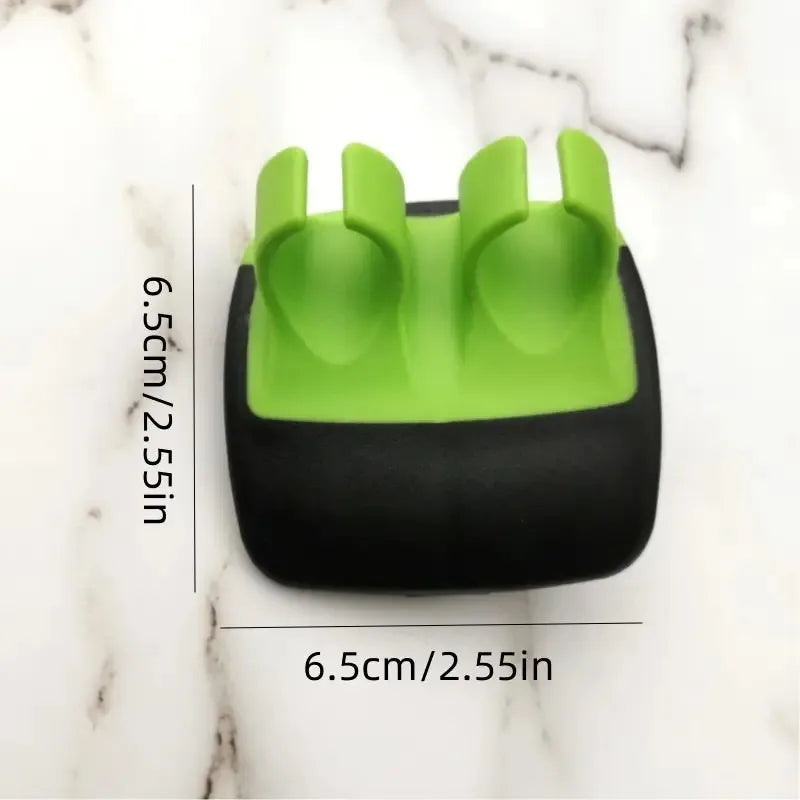 1 Easy and Convenient Black Green Peeler, Sharp Blade, Non Slip Grip