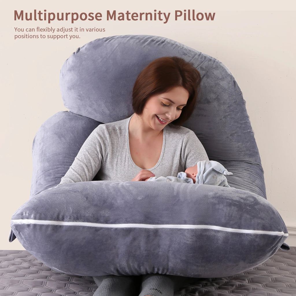 Pregnancy Pillows for Sleeping, G Shaped Full Body Maternity