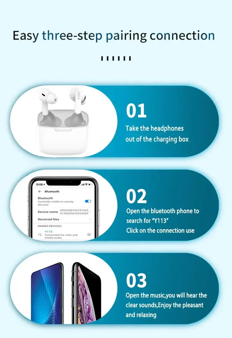 Auriculares TWS Air Pro Bluetooth 5.3