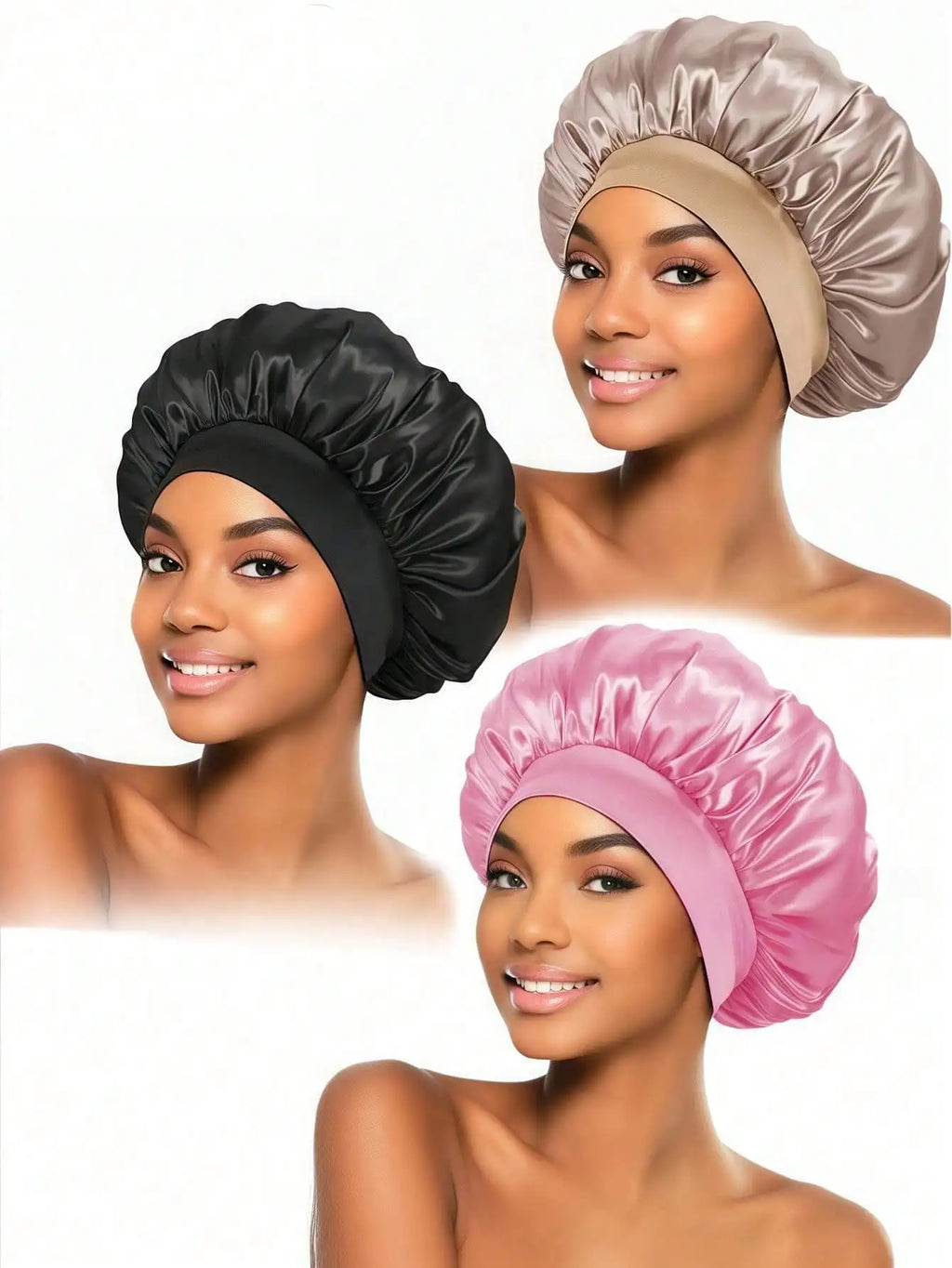 1pcs  SilkNight Satin Hair Bonnet