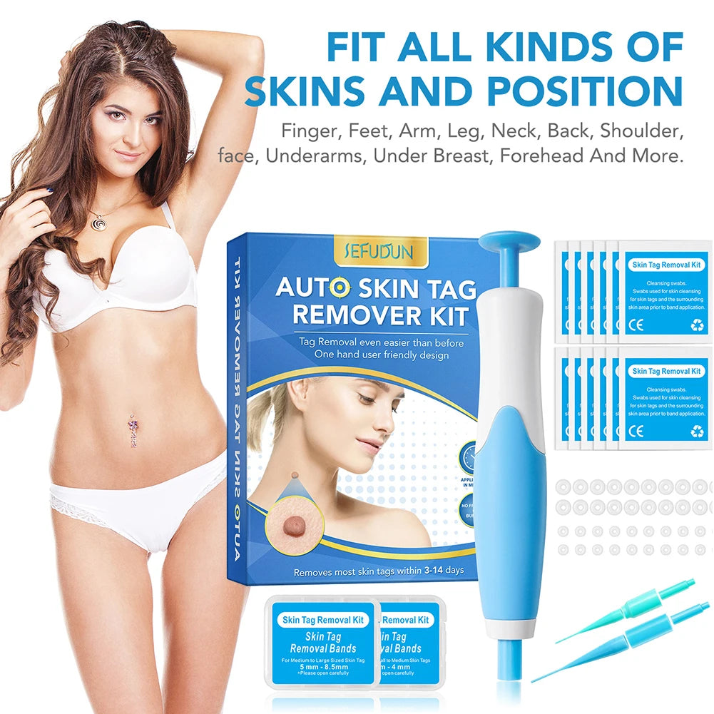 2 IN 1 Auto Micro Skin Tag Remover Device Standard