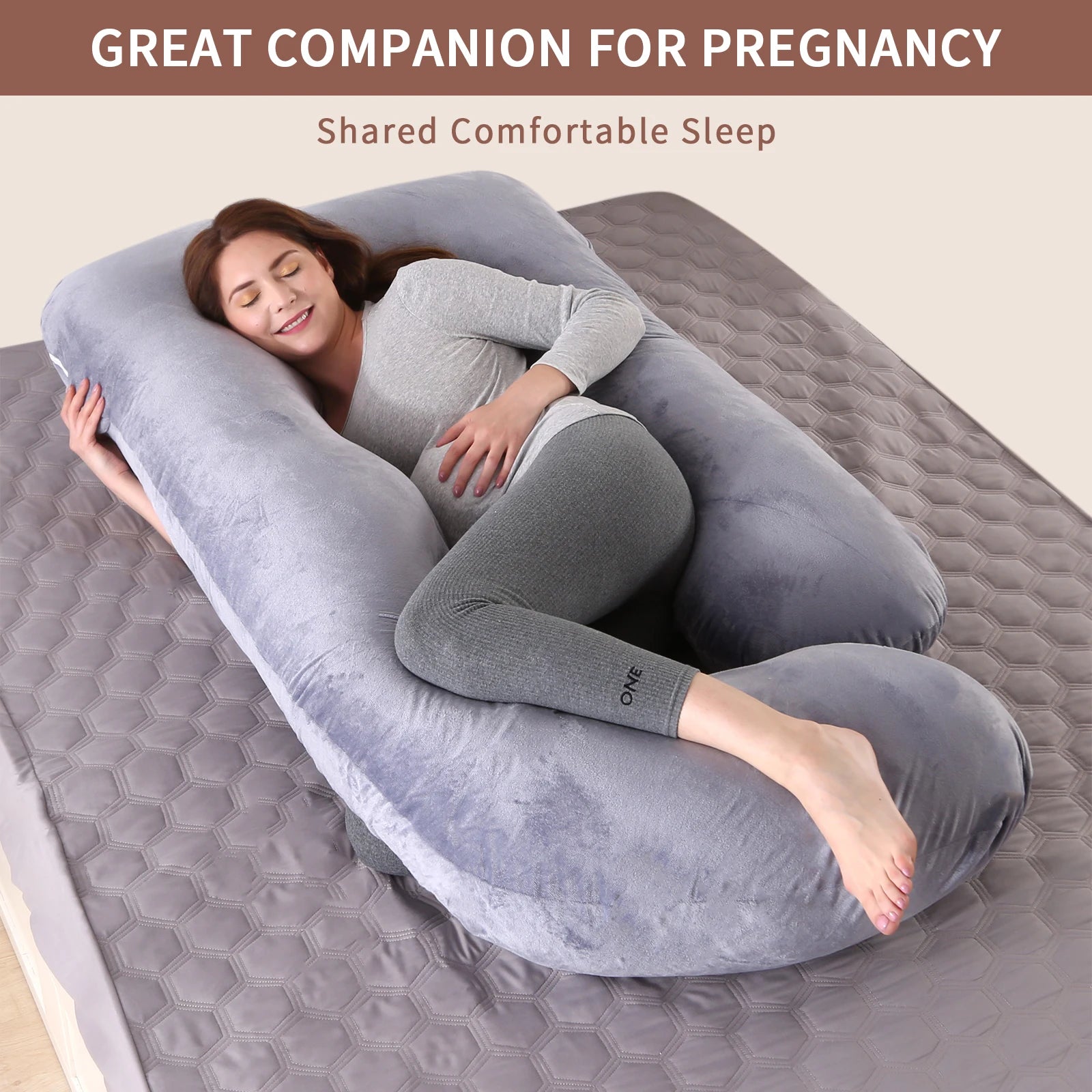 Pregnancy Pillows for Sleeping, G Shaped Full Body Maternity