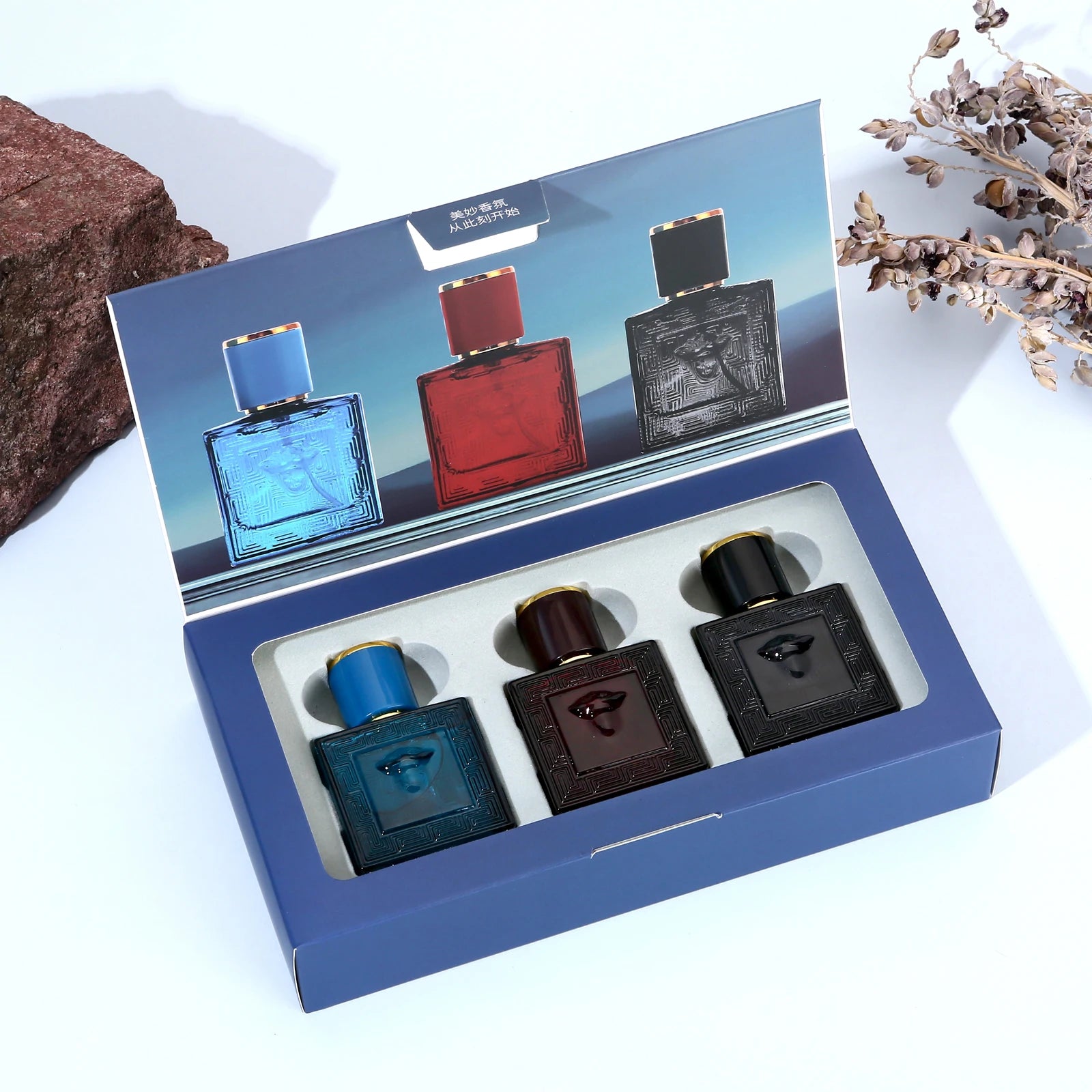 2025new 30ML*3 Perfume Luxury Gift Set Woman Fresh Cologne