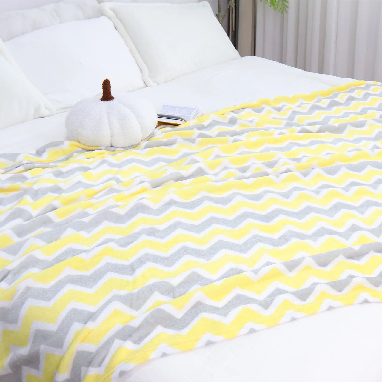 A Blanket Exclusivel, A Blanket Suitable For Relaxation, Cool And Comfortable, Applicable To Bed Blankets 3LBS BEST PRICE IN US