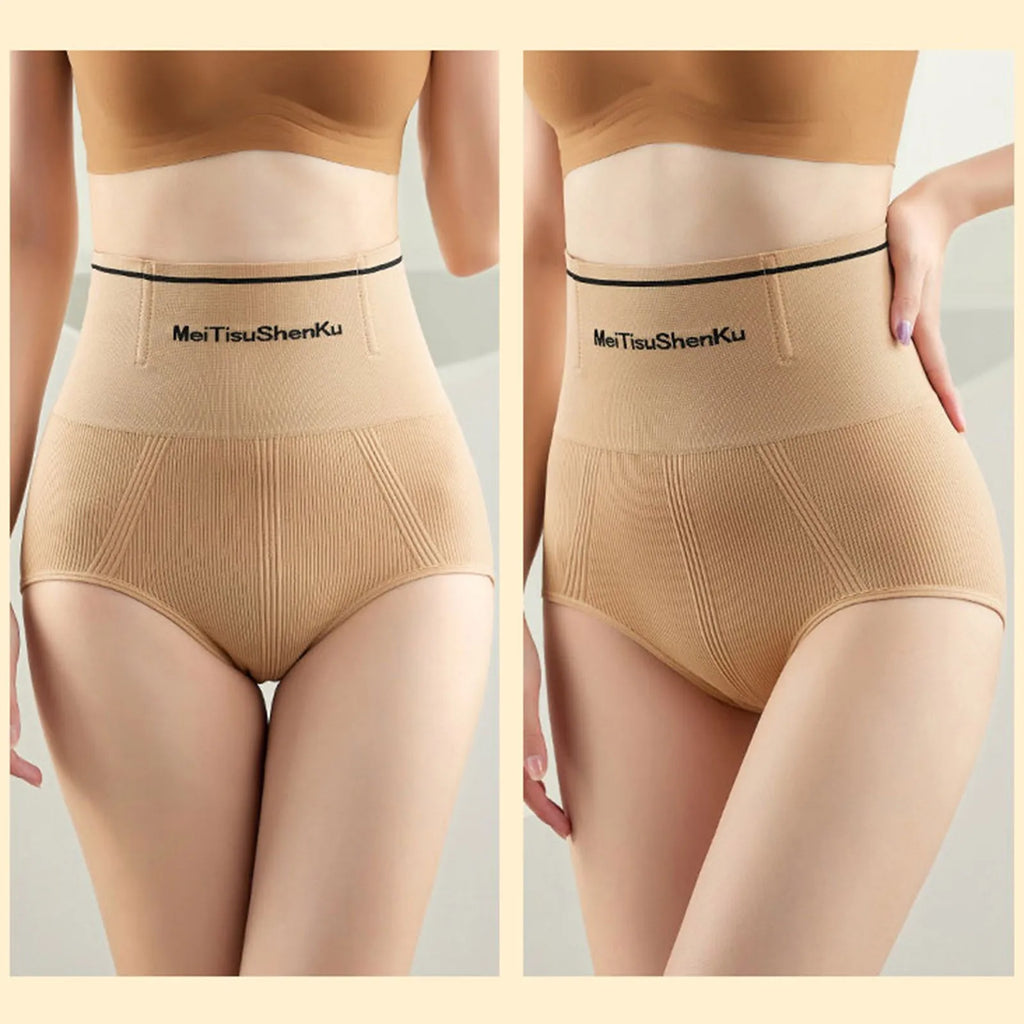 Women Postpartum Tummy Control Briefs High Waist Butt Lifter Shapewear