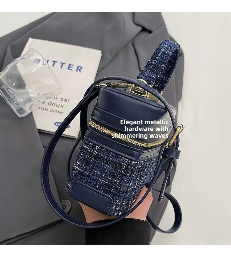 New Spring Summer Fashionable Handbag – Lightweight Portable Square Box Crossbody Bag for Stylish Daily Use