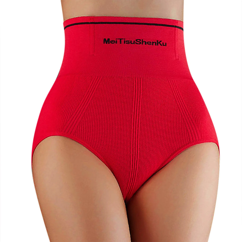 Women Postpartum Tummy Control Briefs High Waist Butt Lifter Shapewear