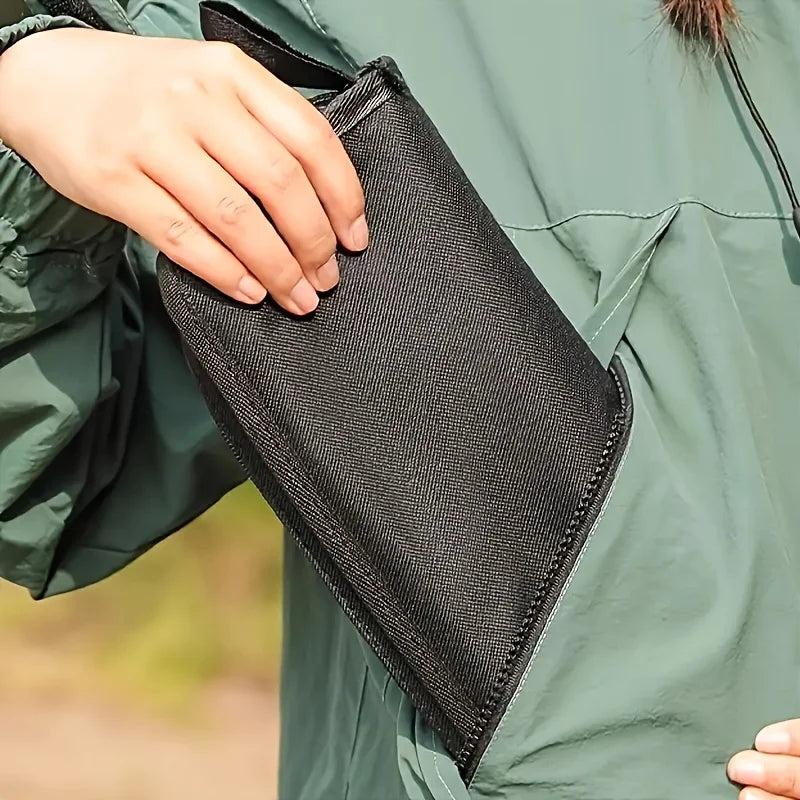 Portable Camping Folding Chair, 100kg Capacity Lightweight Alloy Frame with Carry Bag, Christmas Gift for Outdoor, Hiking, Beach