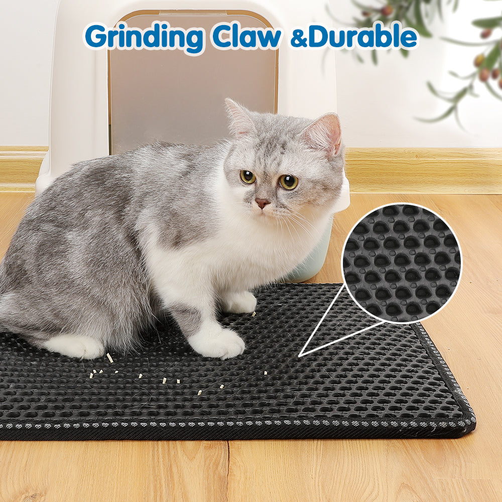Double-Layer Cat Litter Trapper