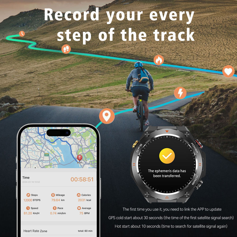 SENBONO GPS Adventure Smartwatch