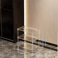 3-layer Bathroom Water Ripple Transparent Shelf