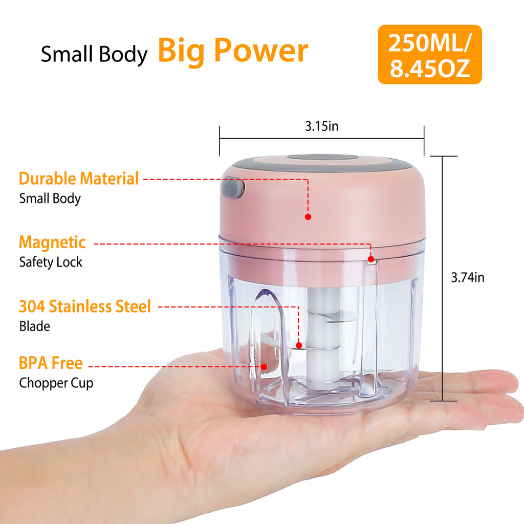 Portable Electric Garlic Chopper