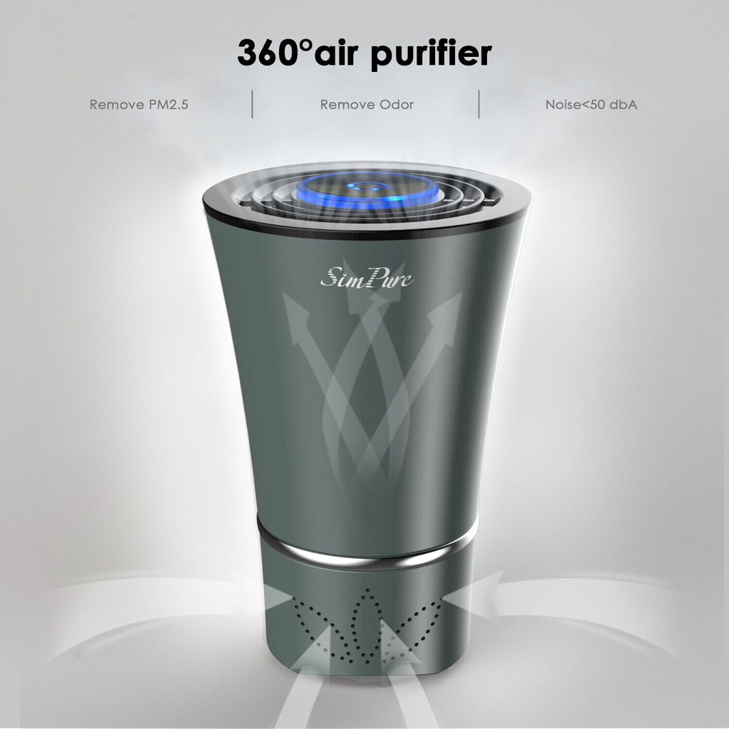 Compact HEPA Desktop Air Purifier